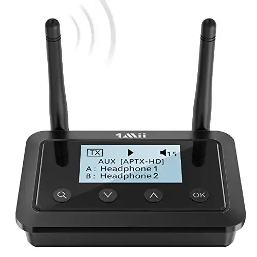 1Mii B03+ Bluetooth 5.0 Transmitter und Empfänger für Audio