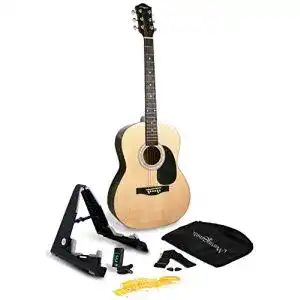 Martin Smith Akustikgitarren-Set mit Zubehör für Einsteiger