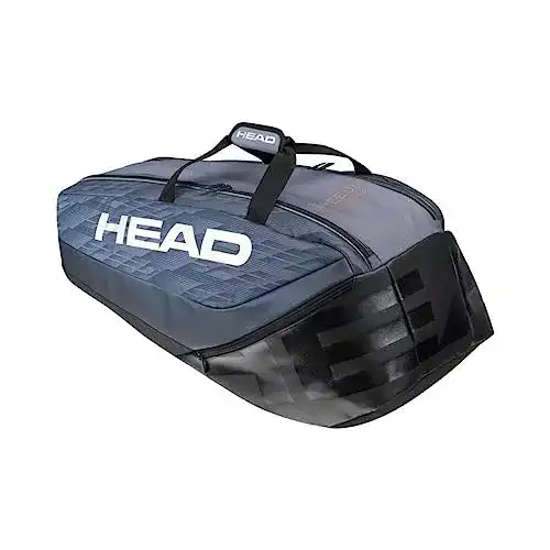 Tennistasche Head 9R Antrazit und Schwarz für 9 Schläger