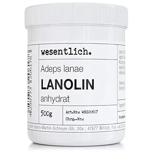 Lanolin Wesentlich Wollfett anhydrat 500g – wasserfrei und geruchsarm