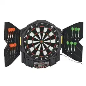 Elektronische Dartscheibe HOMCOM mit 27 Spielen und 8 Spieler-Optionen