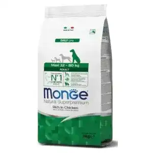 Monge Hundefutter Natural Superpremium Adult Rich mit Hühnerfleisch