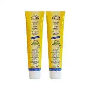 Milde Zahnpasta mit Teebaumöl 2 x 75 ml – Bio, vegan und fluoridfrei