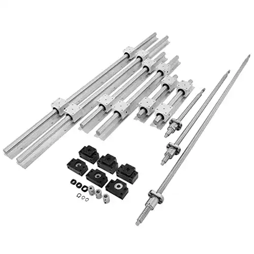 Vevor Linearführung SBR20 Linearschiene mit Linearlager-Gleitset 300, 600, 1000 mm