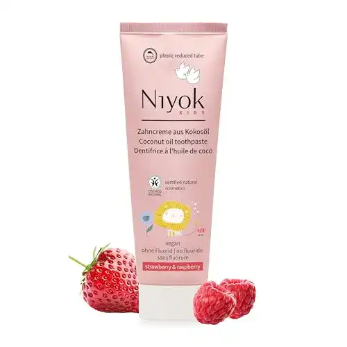 Kinderzahnpasta ohne Fluorid von Niyok – Bio Zahncreme für Kinder