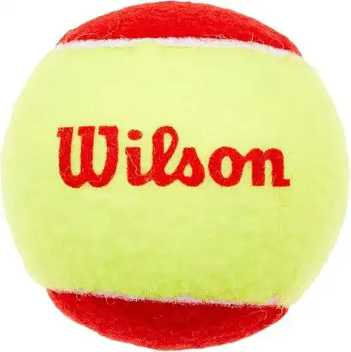 Wilson Starter Red Tennisbälle für Kinder, gelb/rot, 12er Pack