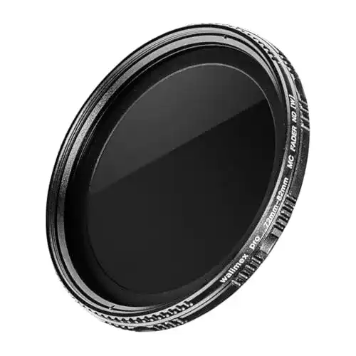 Walimex Pro ND-Fader 72 mm ND-Filter von ND2 bis ND400