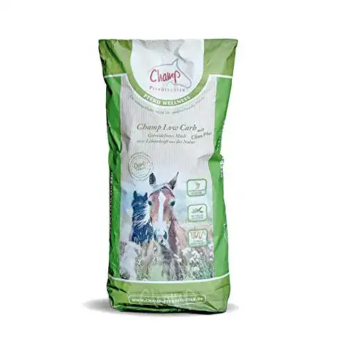 Getreidefreies Pferdefutter Champ Low Carb und Clino Plus