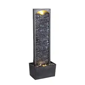 Wasserwand von Teamson Home Peaktop für Garten und Terrasse 38 Zoll