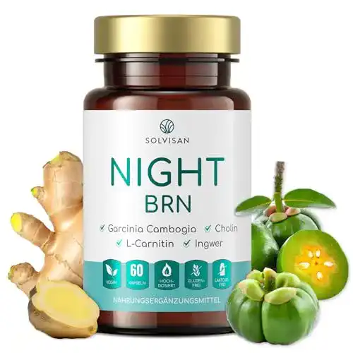 Garcinia Cambogia Solvisan Night BRN mit L-Carnitin und Cholin