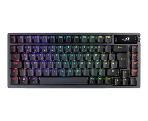 Asus ROG Azoth kabellose mechanische Gaming Tastatur mit OLED-Display
