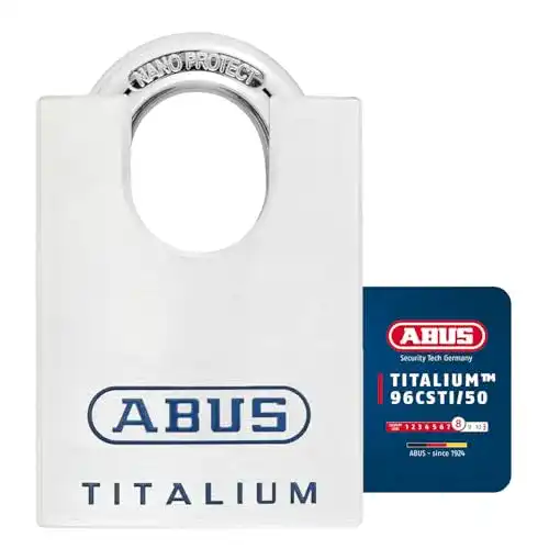 ABUS Titalium Vorhängeschloss 96CSTI/50 – Leicht und Sicher