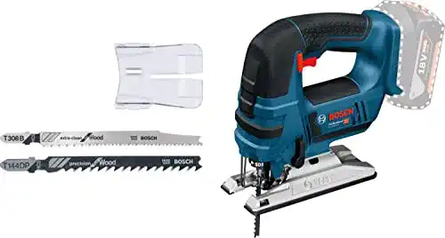 Bosch Professional 18V Akku Stichsäge GST 18V-LI S mit 3 Sägeblättern