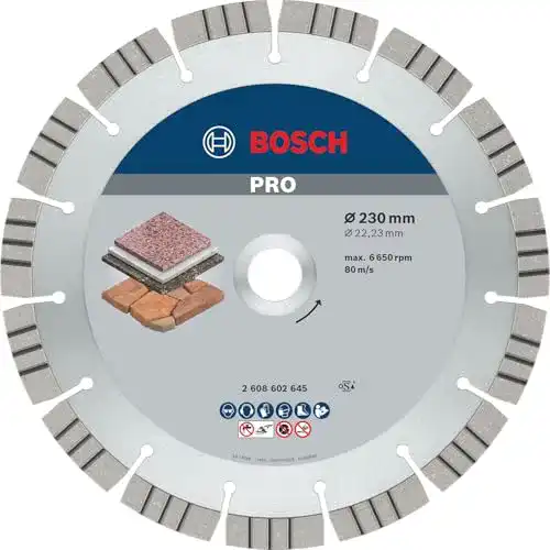 Diamanttrennscheibe 230 mm von Bosch Accessories Professional