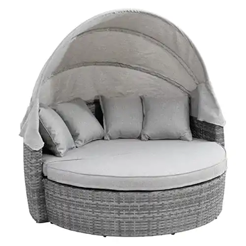 Sonneninsel Greemotion Bali – Lounge-Insel aus Polyrattan