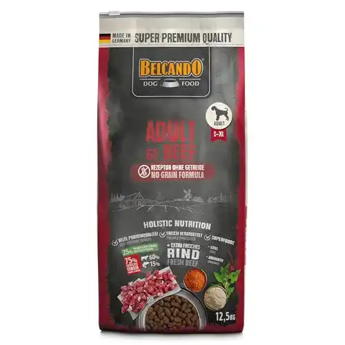 Belcando Trockenfutter Adult GF Beef 12,5 kg für Hunde
