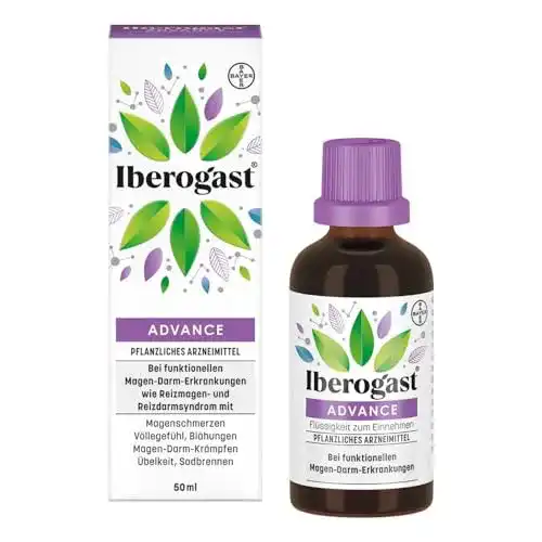 Iberogast Advance zur Linderung von Magen-Darm-Beschwerden, 50 ml