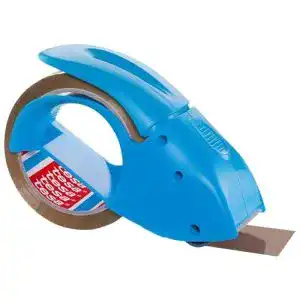 tesa Packbandabroller Pack‘ n‘ Go, ergonomischer Handabroller