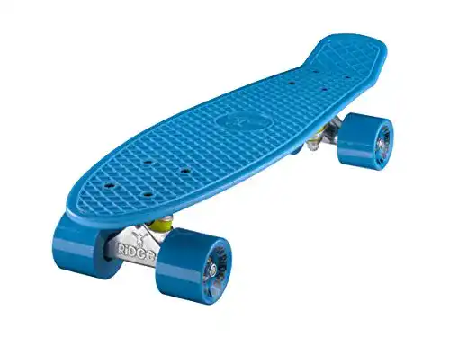 Skateboard Ridge Mini Cruiser Blau, 22 Zoll, R22