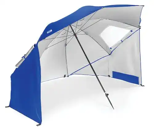Strandschirm Sport-Brella für Sonne, Regen und Wind