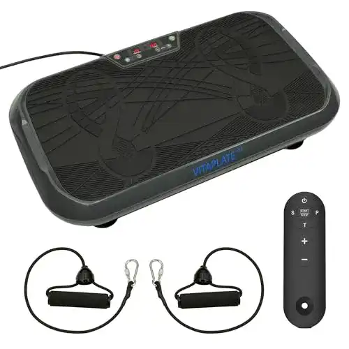 Vibrationsplatte @tec Vitaplate Mini mit 99 Trainingsstufen