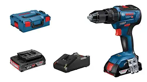 Bosch Professional Akku Schlagbohrschrauber GSB 18V-55 mit GAL 18V-40