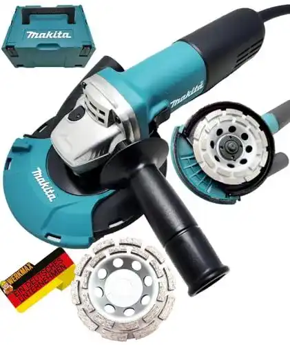 Betonfräse Werkmax Betonschleifer Power Set im MakPac