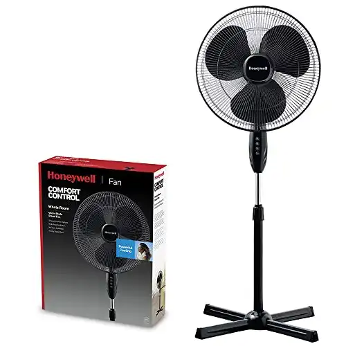 Honeywell Comfort Control Standventilator mit Höhenverstellung und Automatik