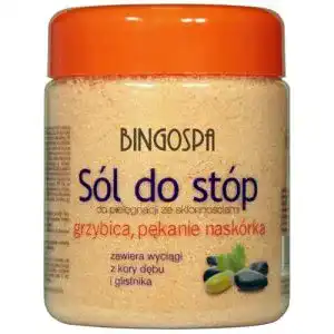 Fußbadesalz von BingoSpa zur Behandlung von Fußpilz und Rissen