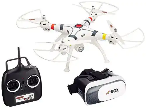 Drohne mit VR-Brille Jamara 422035 GPS Drohne mit HD Kamera und Payload