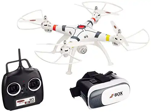 Drohne mit VR-Brille Jamara 422035 GPS Drohne mit HD Kamera und Payload