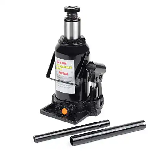 Hydraulischer Stempelwagenheber Wiltec 12t für vielseitige Anwendungen