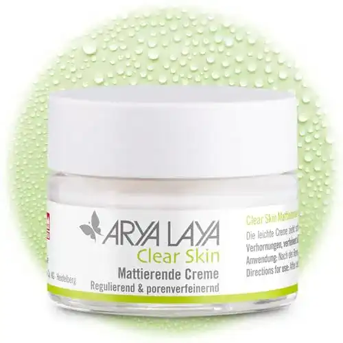Mattierende Gesichtscreme Arya Laya Clear Skin 50 ml für fettige Haut
