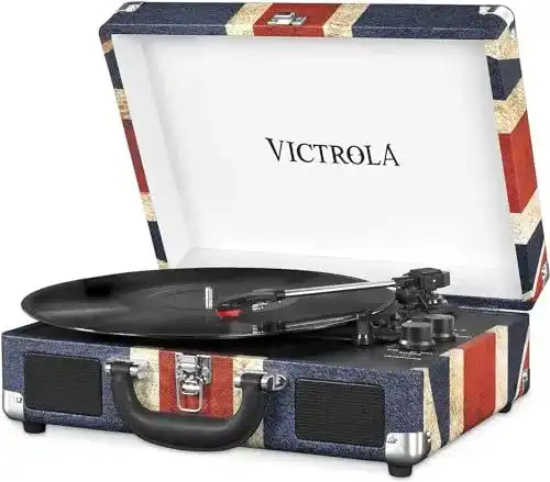 Kofferplattenspieler Victrola Suitcase Turntable mit Bluetooth