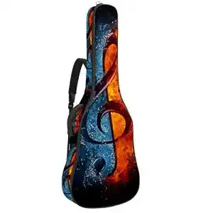 Gitarrenkoffer Bennigiry Gigbag für Akustik- und E-Gitarre