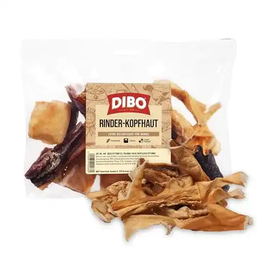 Dibo Hundefutter Rinderkopfhaut 250g Beutel