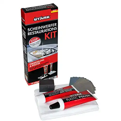 Scheinwerfer-Polierset für die Restaurierung von matten Scheinwerfern
