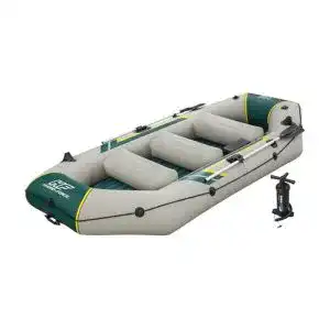 Bestway Hydro-Force Schlauchboot Komplett-Set für bis zu 4 Personen