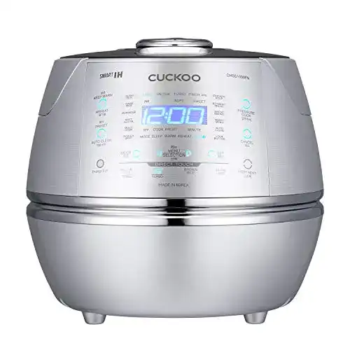 Cuckoo Reiskocher CRP-CHSS1009FN mit Dampfdruckfunktion