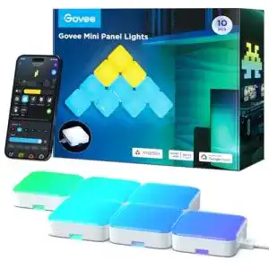 Govee Mini Panel Lights RGBIC Wandpaneele mit Musikmodi und Sprachsteuerung