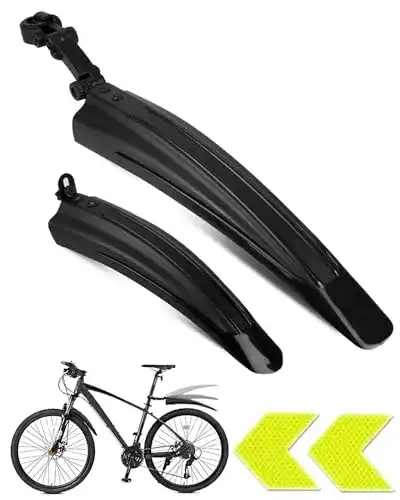 Rennrad Schutzblech Set von Velogo – Vorder- und Hinterrad für Fahrräder