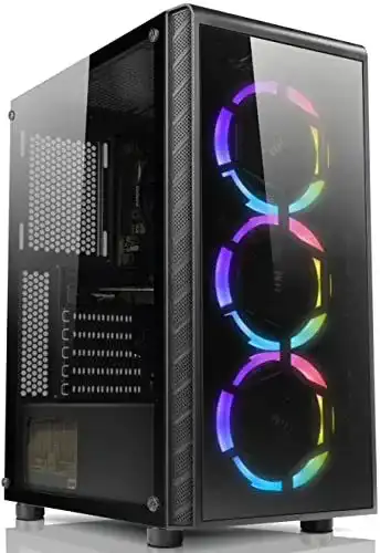 Shinobee 4K Gaming PC mit Intel i7, AMD Radeon RX 6600 und 1TB SSD