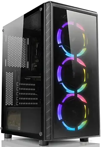 Shinobee 4K Gaming PC mit Intel i7, AMD Radeon RX 6600 und 1TB SSD