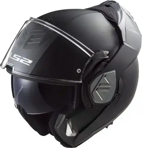 Caberg Klapphelm LS2 Motorrad Advant Solid Matt Black Größe L