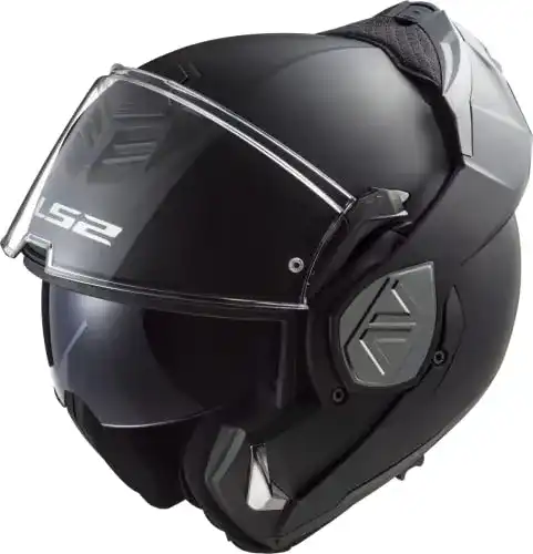 Caberg Klapphelm LS2 Motorrad Advant Solid Matt Black Größe L