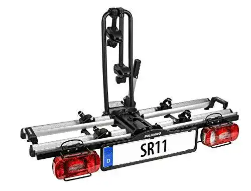 Fahrradträger für Anhängerkupplung Bullwing SR11 für zwei Fahrräder