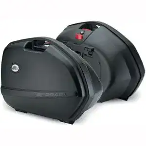 Givi K33N Monokey Seitenkoffer Set für Motorräder, 2 Stück