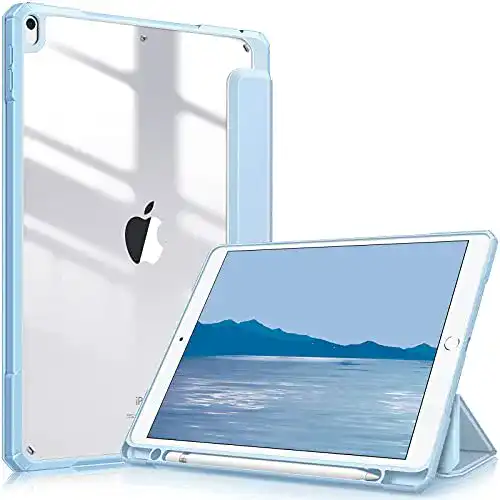 Fintie Hybrid Hülle für iPad Air 2019 und iPad Pro 10.5 – Himmelblau