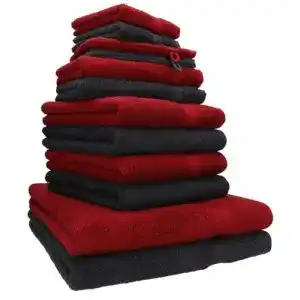 Handtuchset Betz Premium 12er Frottier Handtücher in verschiedenen Farben