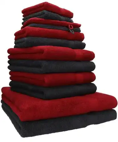Handtuchset Betz Premium 12er Frottier Handtücher in verschiedenen Farben